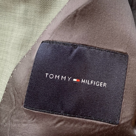 Tommy Hilfiger 100% Wool Men’s or Boy’s Gray Formal Suit Coat Blazer 36 Short - Picture 3 of 16